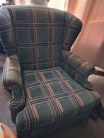 Geruite oor fauteuil, Ophalen, Gebruikt, 75 tot 100 cm, 50 tot 75 cm