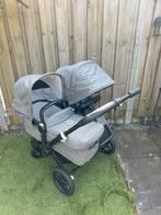 Bugaboo Donkey 3 Duo All black Grey Melange, Kinderen en Baby's, Kinderwagens en Combinaties, Ophalen, Gebruikt, Bugaboo, Combiwagen