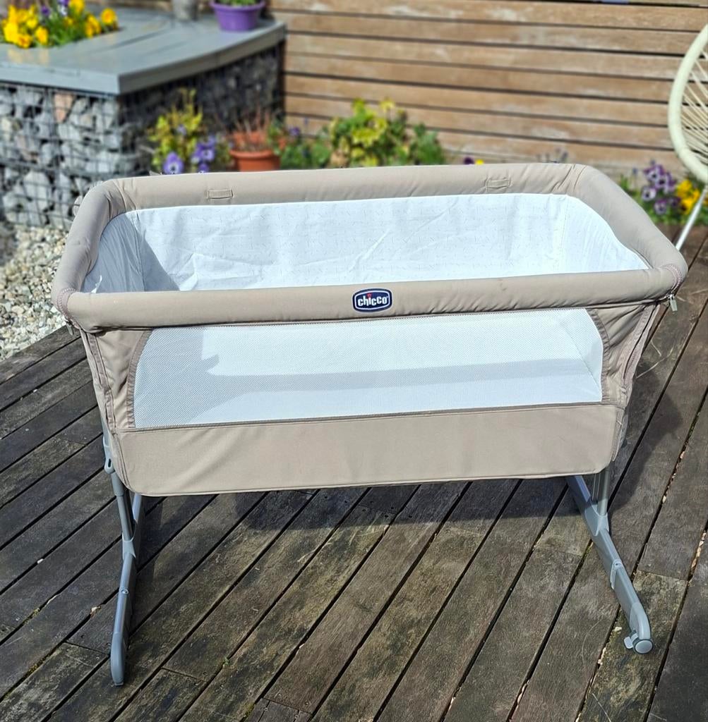 Chicco Next2Me Co-sleeper Beige - Verstelbaar, Ophalen of Verzenden