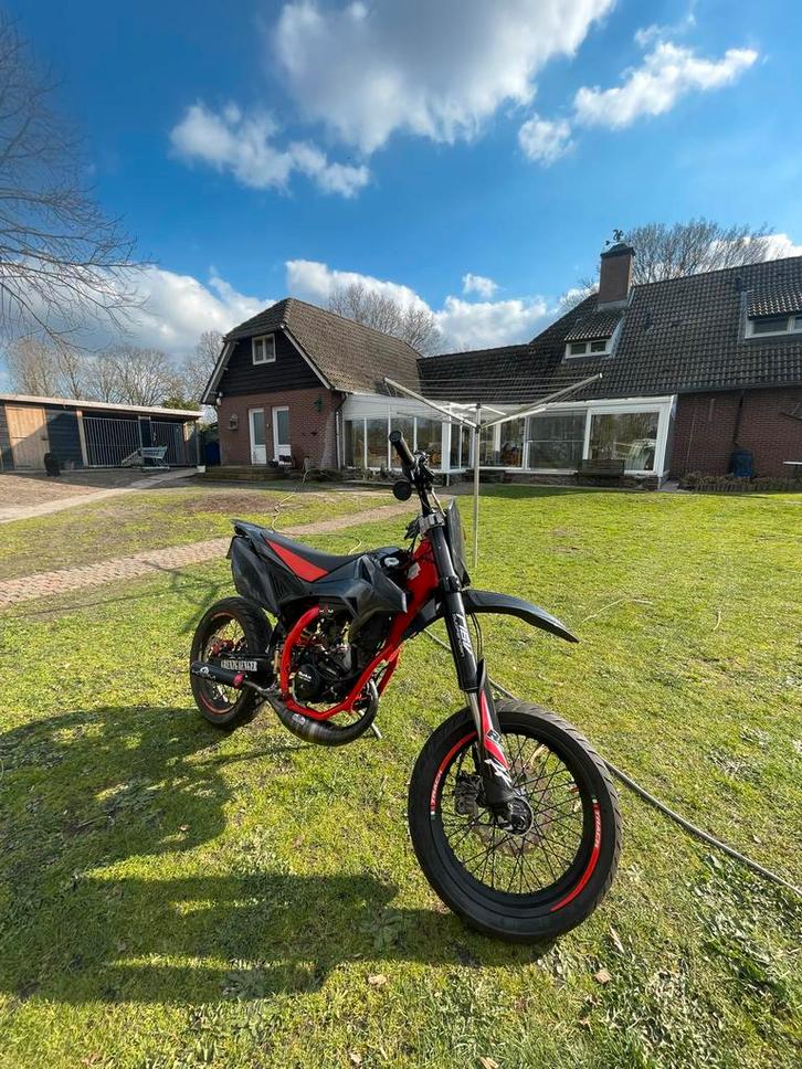 Beta Track 50cc Supermotard, Fietsen en Brommers, Brommers | Crossbrommers, Gebruikt, Overige merken, Ophalen