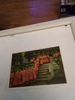 BUDDHIST PRIEESTS INNTHE TEMPLE OF DAWN BANGKOK, Ophalen of Verzenden, Sterren en Beroemdheden