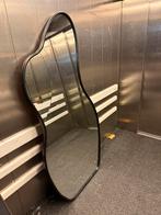 Spiegel zwart, Huis en Inrichting, Woonaccessoires | Spiegels, Ophalen, Minder dan 50 cm, Zo goed als nieuw, Minder dan 100 cm
