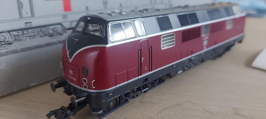 Märklin DB V200 150 dig/sound artnr 39821 in ovp, Wisselstroom, Locomotief, Ophalen of Verzenden, Zo goed als nieuw