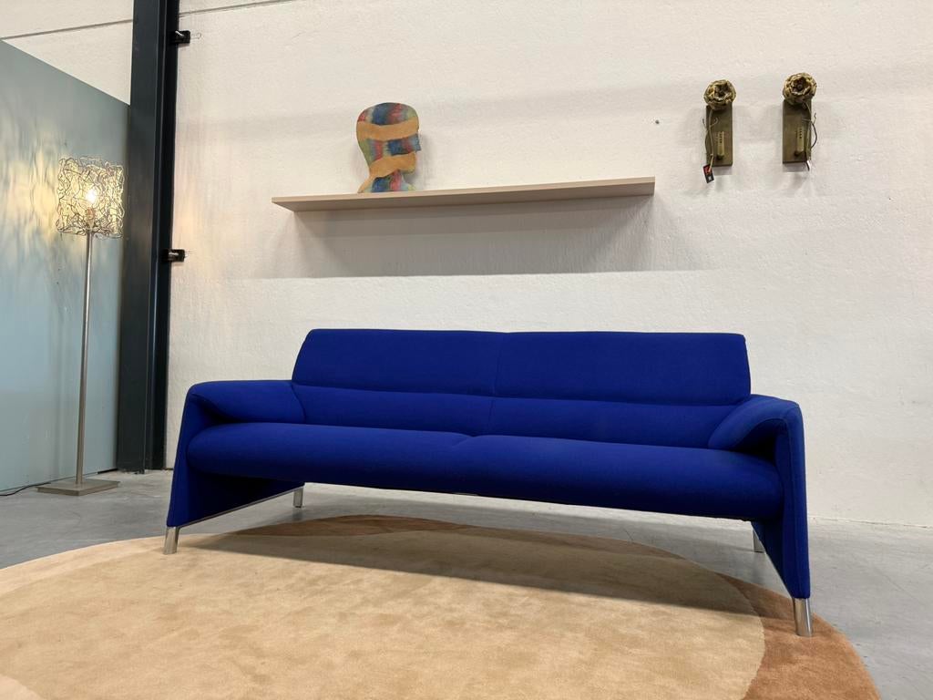 Leolux Felizia Bank 3 zits hallingdal blauw design 210