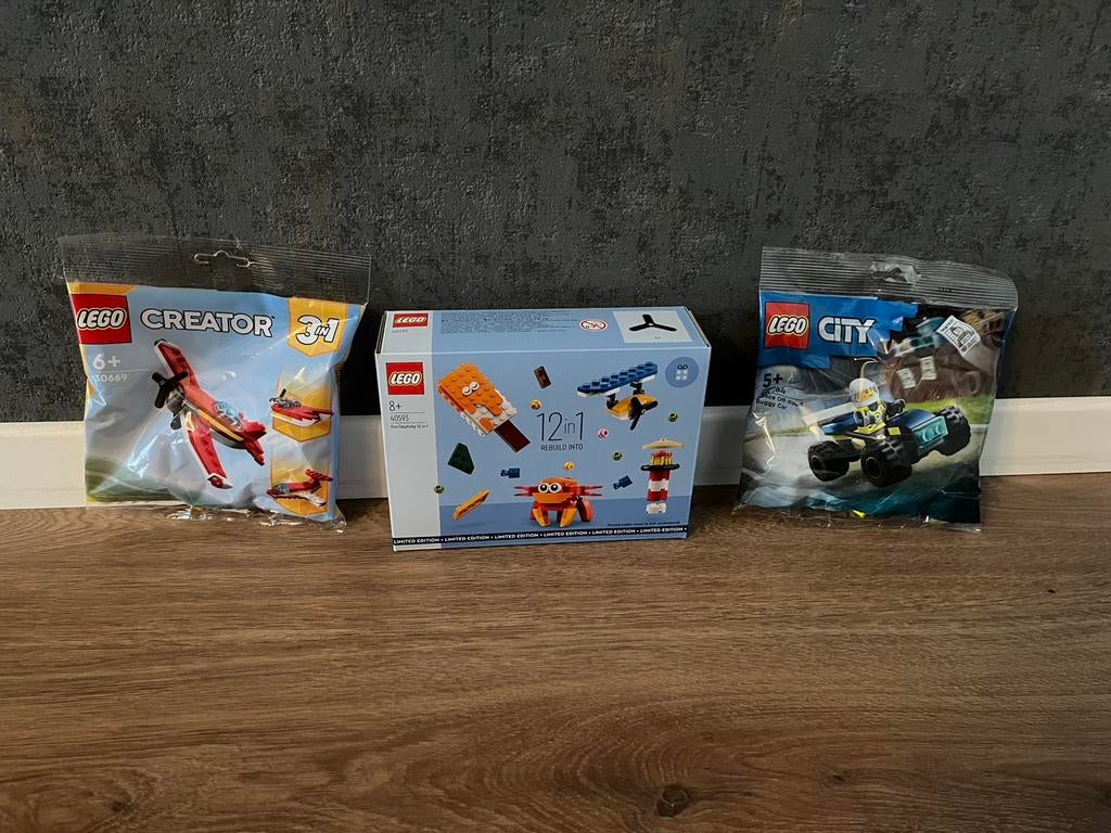 Lego 40593 12-in-1 Limited  Edition Lego 30669 Lego 30664, Ophalen of Verzenden, Nieuw, Complete set, Lego