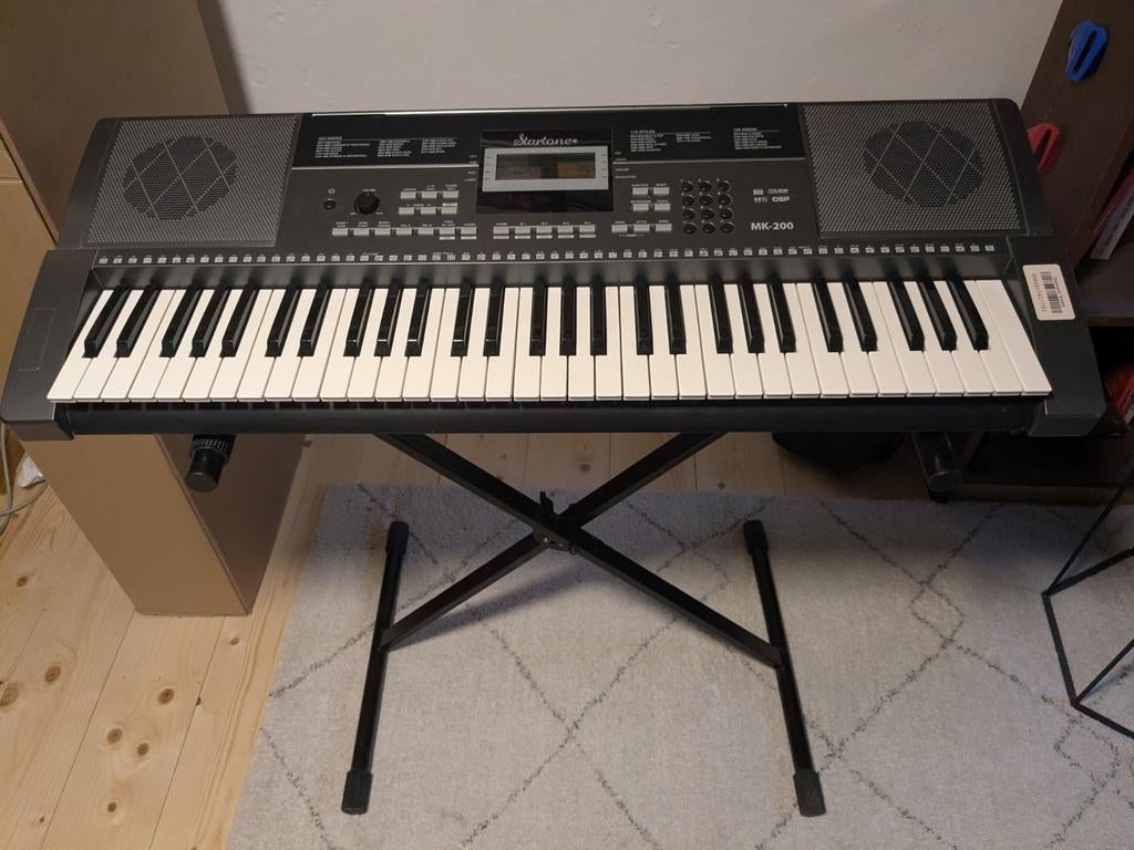 Startone MK-200 Keyboard incl koptelefoon, Aanslaggevoelig, Ophalen, Overige merken, 61 toetsen
