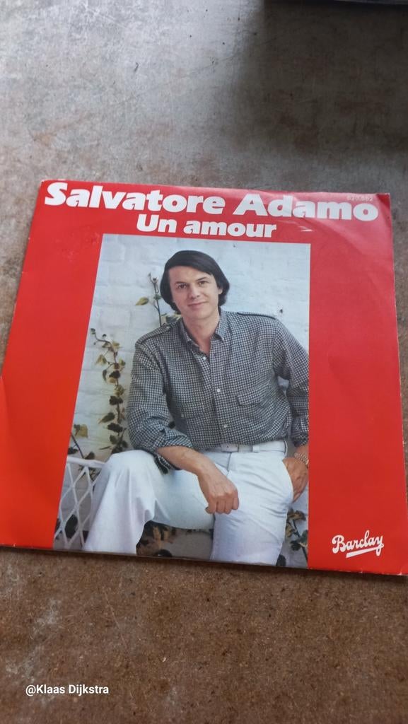 Salvatore Adamo - Un amour, Cd's en Dvd's, Ophalen of Verzenden, Gebruikt