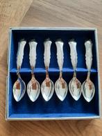 Set van 6 verzilverde Lepeltjes - Zilverstad Schoonhoven, Ophalen of Verzenden