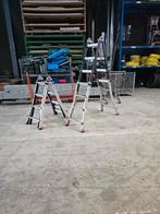 2x Altrex Varitrex Teleprof 4x4 vouwladder ladder, Ophalen, Gebruikt, Altrex, Ladder