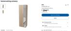 IKEA Pax kast met spiegeldeur, Ophalen, Gebruikt, 200 cm of meer, 50 tot 100 cm