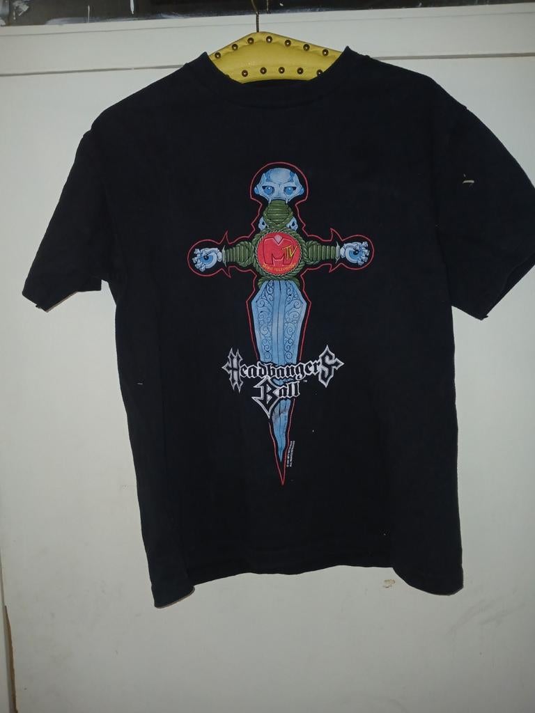 MTV headbangers ball t shirt jaren 80 90, Ophalen of Verzenden