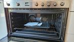 Smeg 90cm gasfornuis met 5 pitten en oven, Gebruikt, 60 cm of meer, Ophalen of Verzenden, Gas