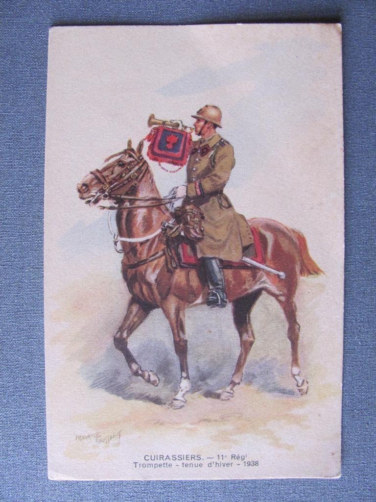 Maurice Toussaint Cuirassiers 1938, Ophalen of Verzenden, Landmacht, Nederland, Overige typen