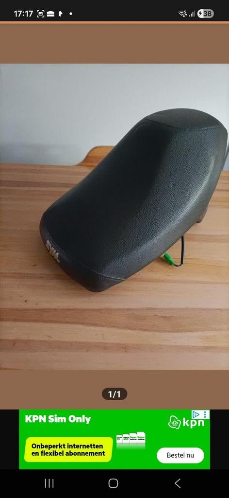 Sym Xpro zadel 2017 model, Ophalen of Verzenden