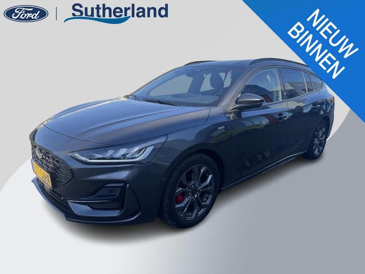 Ford Focus Wagon 1.0 EcoBoost Hybrid ST Line X 155pk | Winte, Auto's, Ford, Te koop, Focus, ABS, Achteruitrijcamera, Adaptive Cruise Control