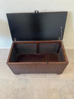 Loom Furniture Opbergkist | Bruin Gevlochten | Dekenkist |, Ophalen, Overige materialen, Gebruikt, Onbekend@voorbeeld.com