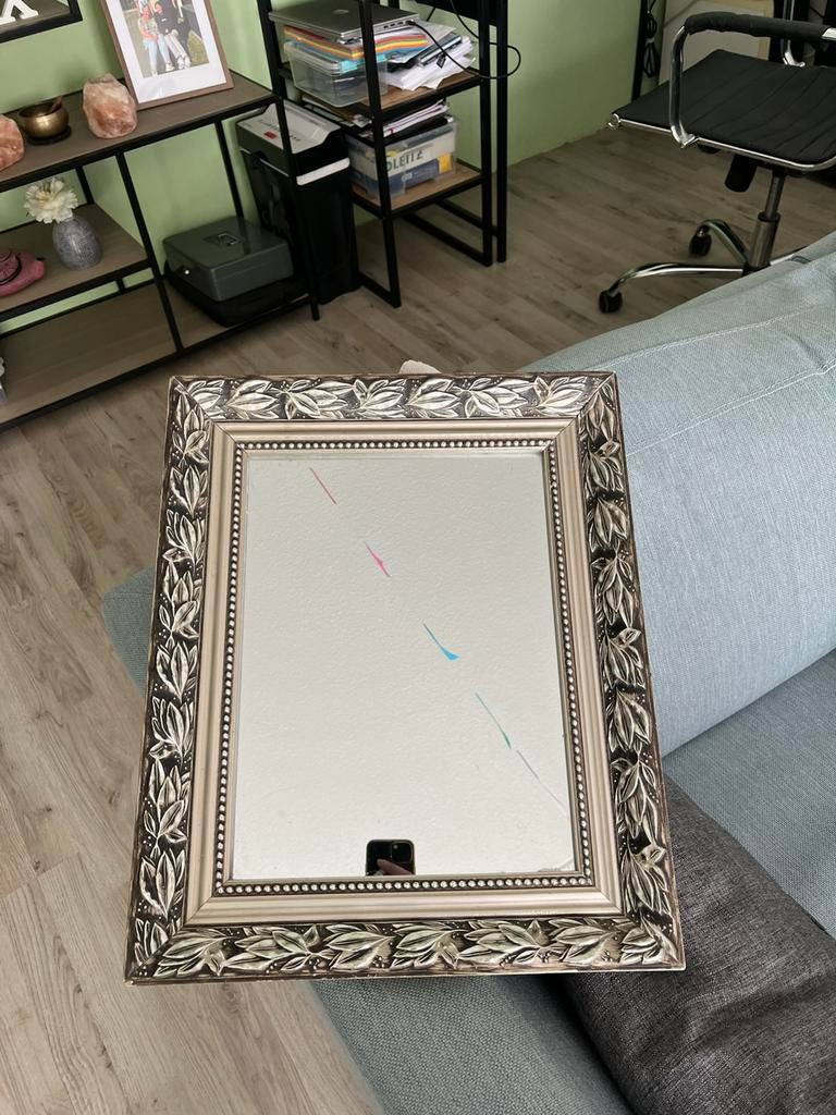 Wandspiegel, Ophalen, Minder dan 50 cm, Zo goed als nieuw, Minder dan 100 cm