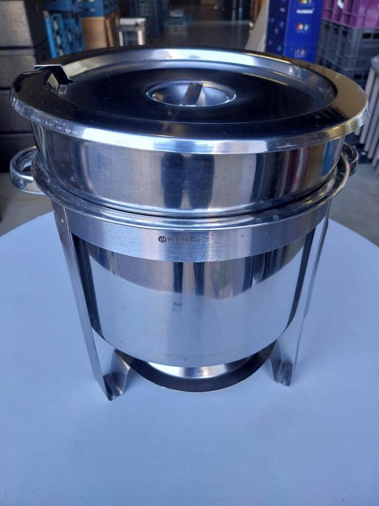 Hendi Chafing Dish - RVS Warmhoudbak, Ophalen, Gebruikt