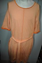 T83T Gaaf Jurkje Oranje Wit Bloomings Amsterdam XXL 48 50, Ophalen of Verzenden, Zo goed als nieuw, Oranje, Jurk