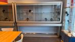 2 grote vitrines, Huis en Inrichting, Kasten | Vitrinekasten, Ophalen, 25 tot 50 cm, 200 cm of meer, Minder dan 100 cm