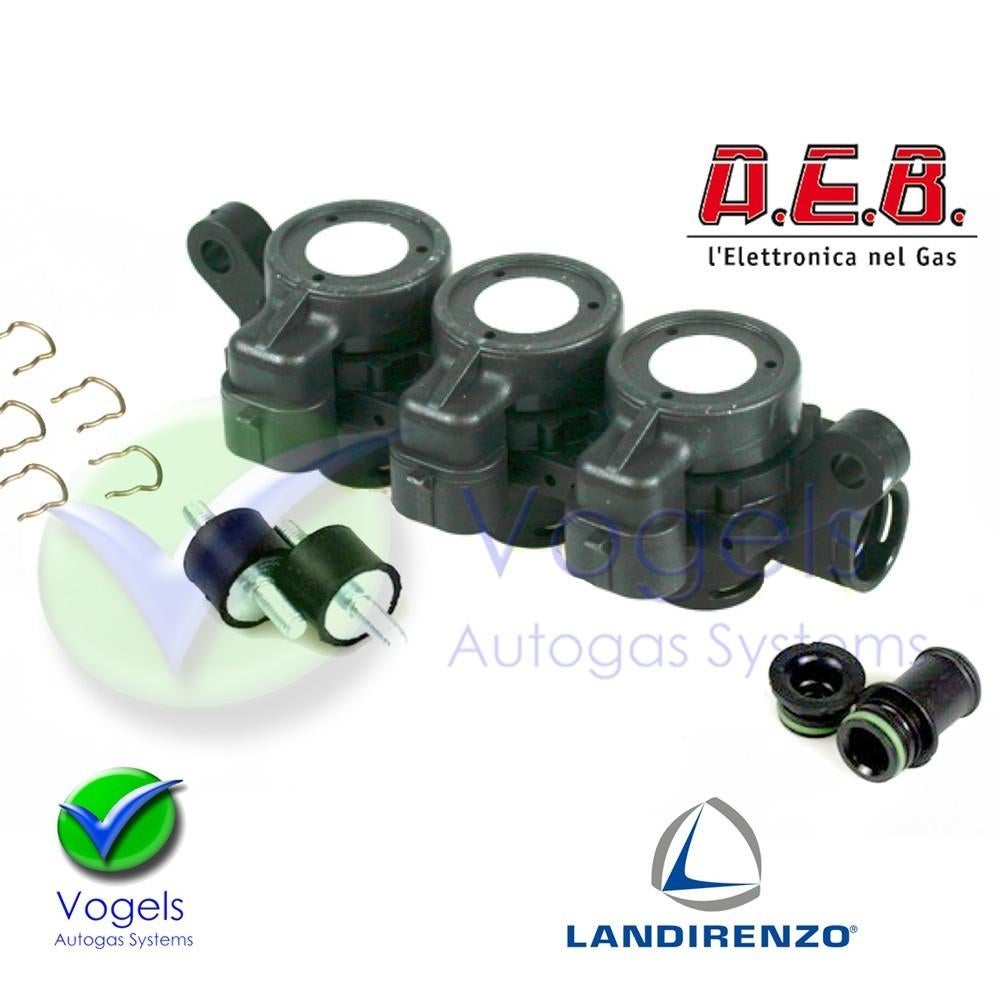 AEB 3 cilinder LPG injectorrail Nieuw!, Auto-onderdelen, Ophalen of Verzenden, Nieuw