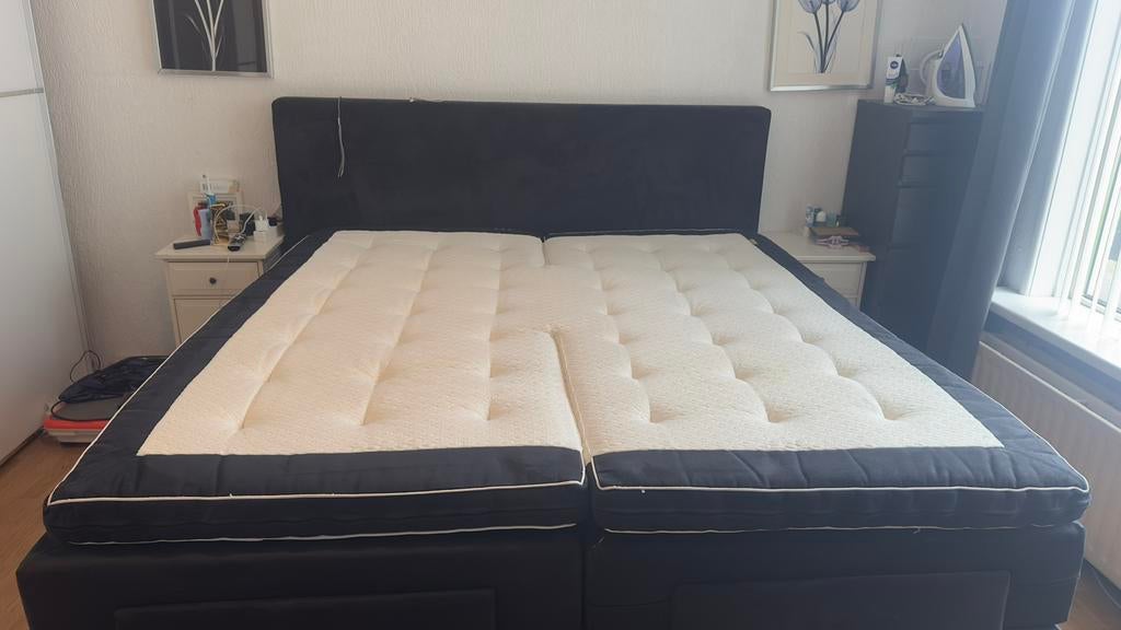 Topper 180x200 Split - Topper, Ophalen, Zo goed als nieuw, Tweepersoons, 180 cm