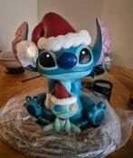 big fig Stitch Kerstbeeld met Scrump - Jim Shore, Verzamelen, Disney, Ophalen, Overige figuren, Zo goed als nieuw, Beeldje of Figuurtje