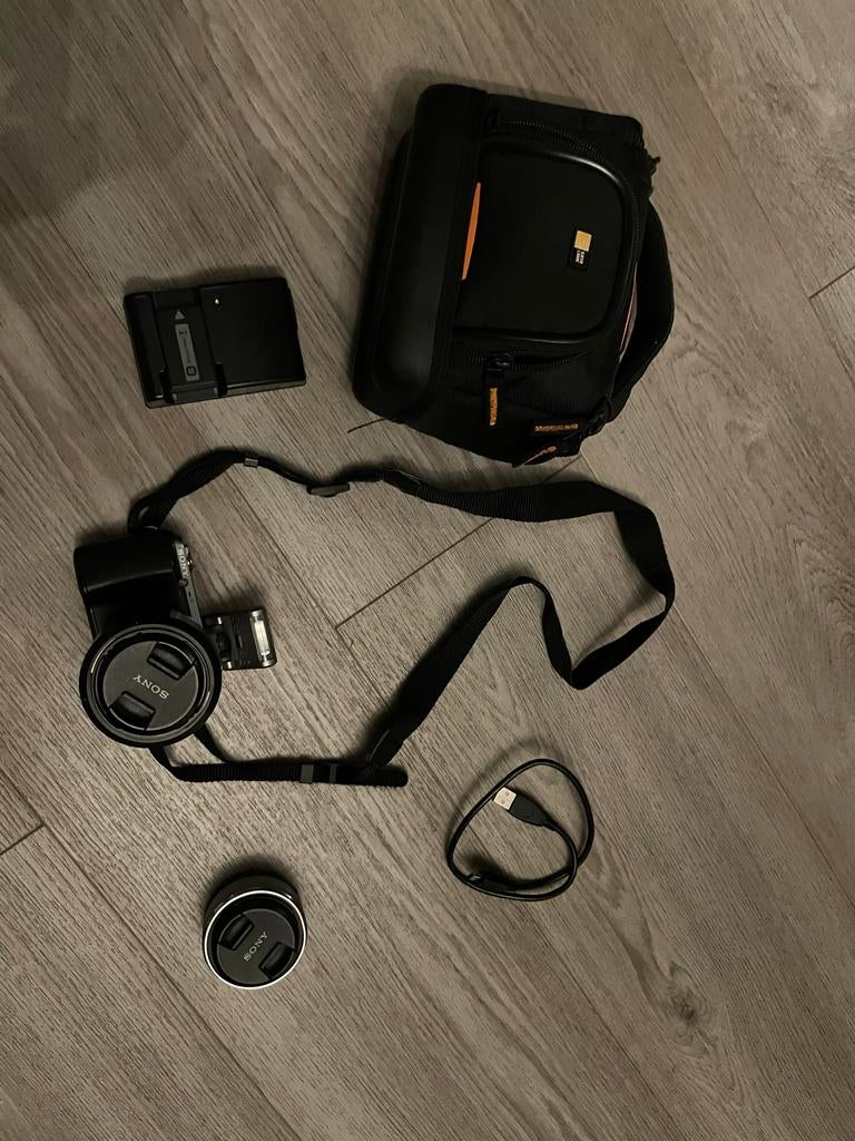 Sony Alpha NEX-C3 Compact Camera met 18-55mm lens, Gebruikt, Compact, Ophalen of Verzenden, 4 t/m 7 keer