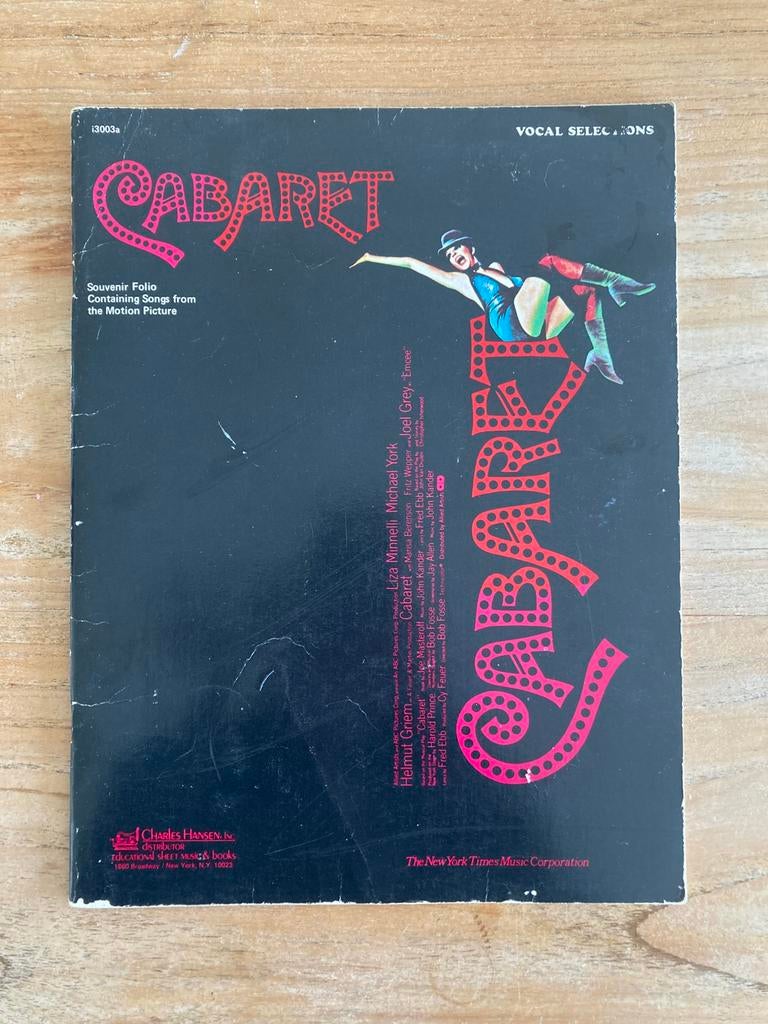 Cabaret bladmuziek, Muziek en Instrumenten, Bladmuziek, Ophalen of Verzenden, Gebruikt, Artiest of Componist