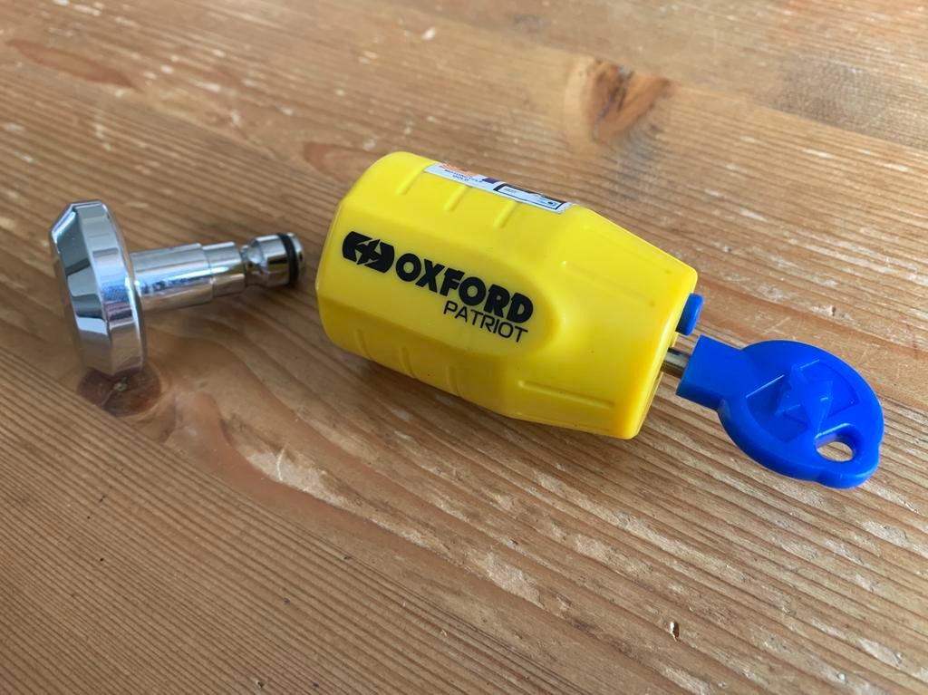 Schijfremslot Oxford, Ophalen, Nieuw