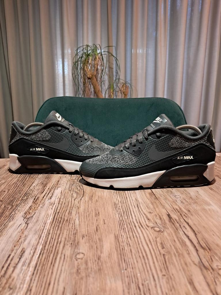 Nike Air Max 90 Ultra 2.0 Flyknit 'Anthracite' Size 39, Zwart, Nike, Ophalen of Verzenden, Sneakers of Gympen
