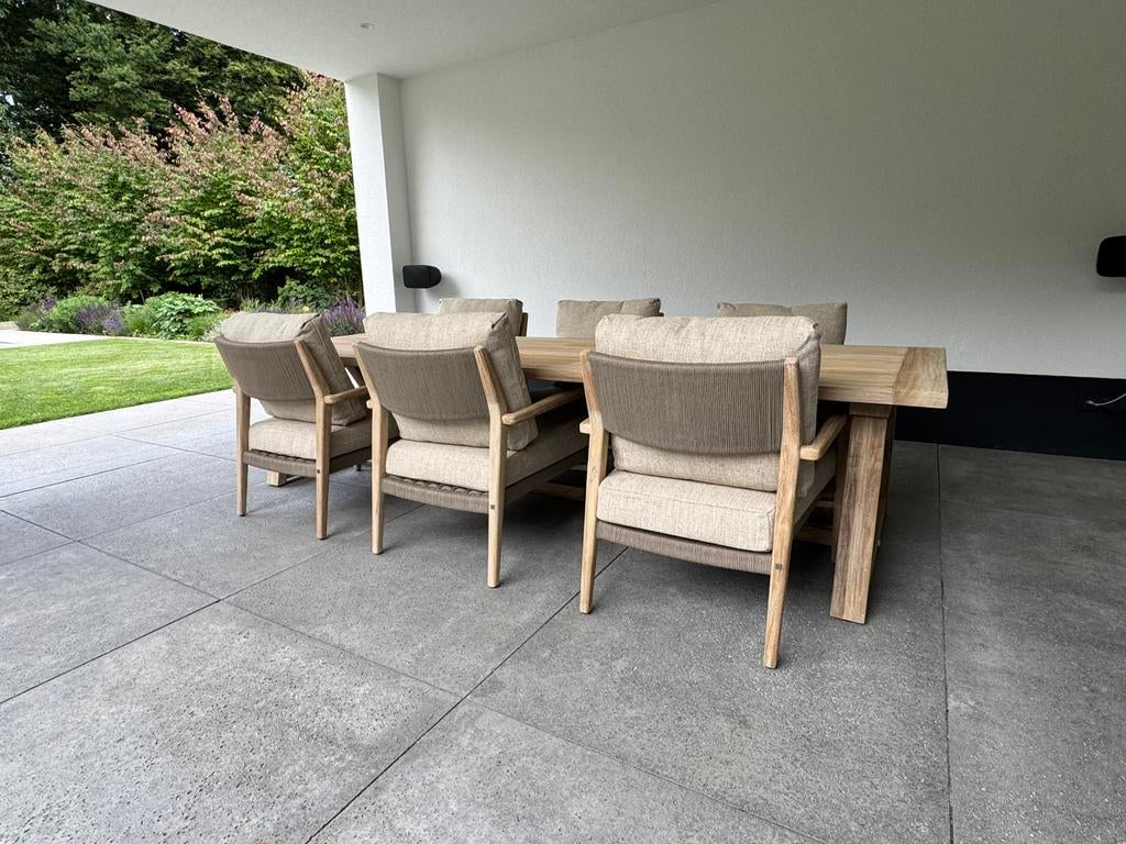 Julia low Dining 4 seasons outdoor 4SO Tuinset Eetset, Ophalen of Verzenden, Nieuw