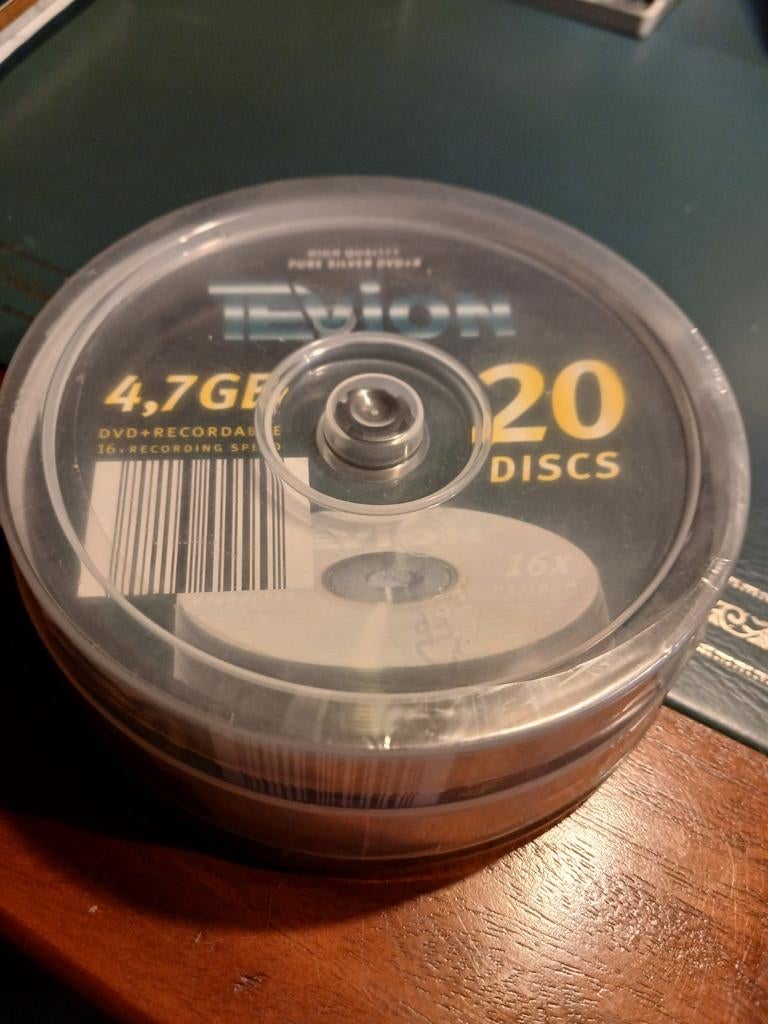 Tevion DVD+R 4.7GB 16x - 20 Discs op spindel, Op spindel, Tevion, Nieuw, Ophalen of Verzenden