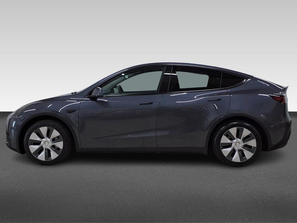 Tesla Model Y 58KWH 238PK RWD NAVI LEDER PANO LED CAMERA NAP, Auto's, Tesla, Automaat, 238 pk, Gebruikt, Zwart