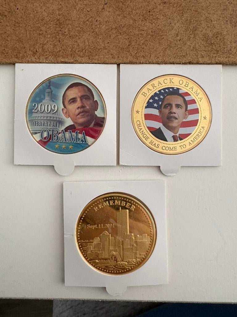 Herdenkingsmunten Amerika, Ophalen, Noord-Amerika