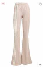 Adidas flared trainingsbroek Firebird champagne, Maat 38/40 (M), Beige, Nieuw, Ophalen of Verzenden