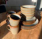 Serviesset Xenos - Reactive Glaze Groen, Ophalen of Verzenden, Zo goed als nieuw, Bord(en), Overige stijlen