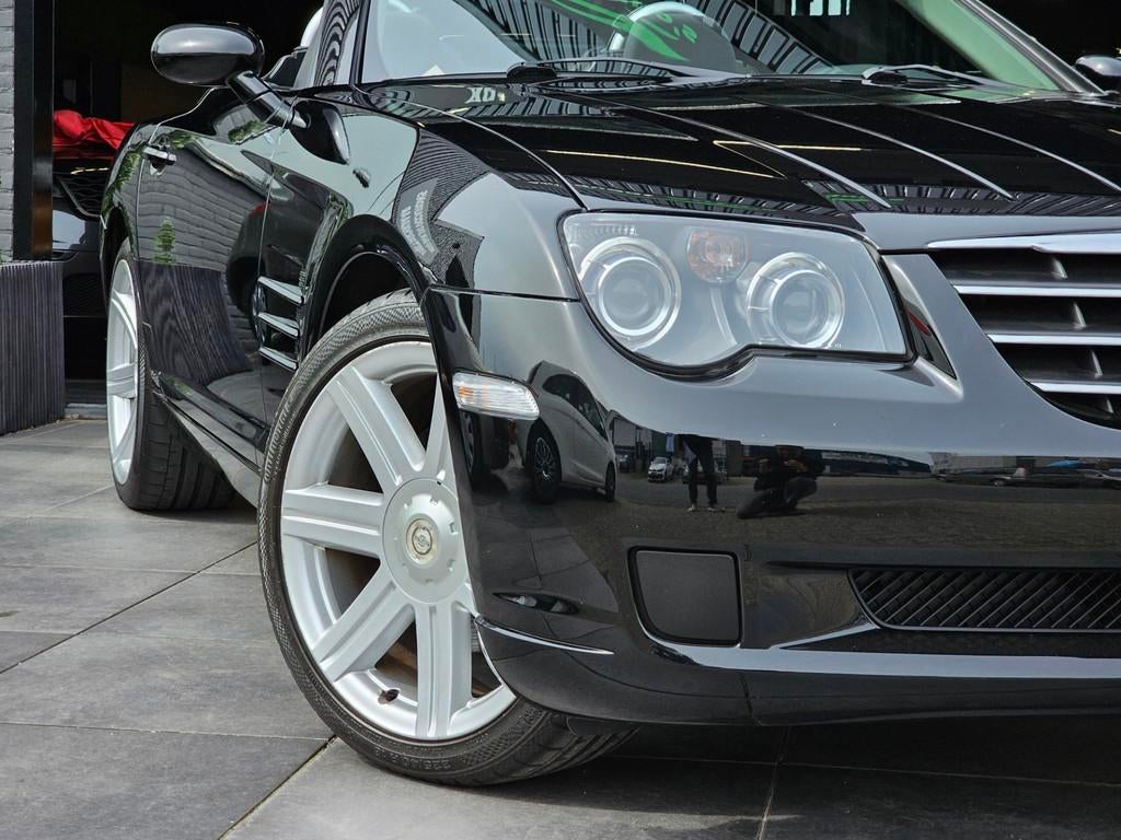 Chrysler Crossfire Cabrio 3.2 V6|1e eig|Cruise|Airco|Stoelvw, Auto's, Chrysler, 1385 kg, Gebruikt, Zwart, Handgeschakeld