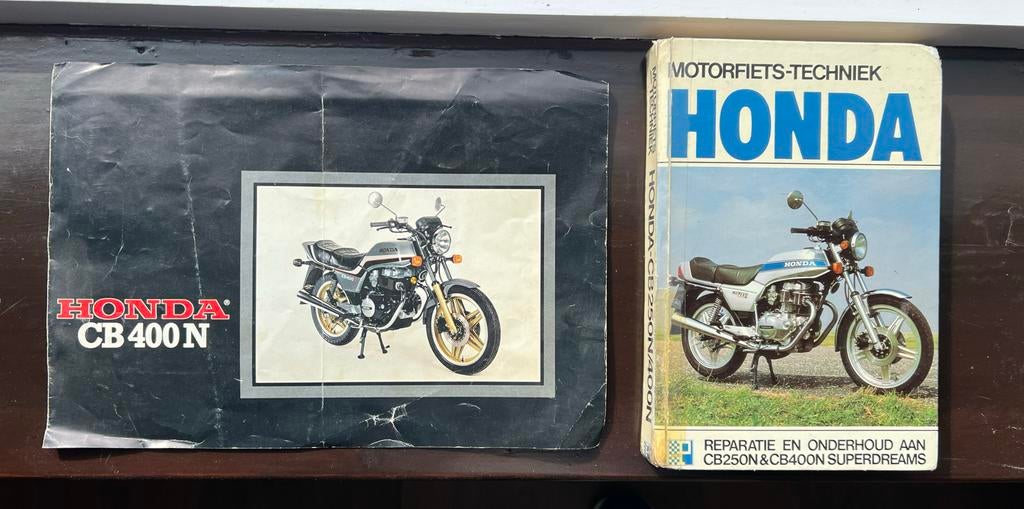 Boek: Honda Motorfiets-Techniek CB400N, Ophalen, Gelezen, Merk of Model