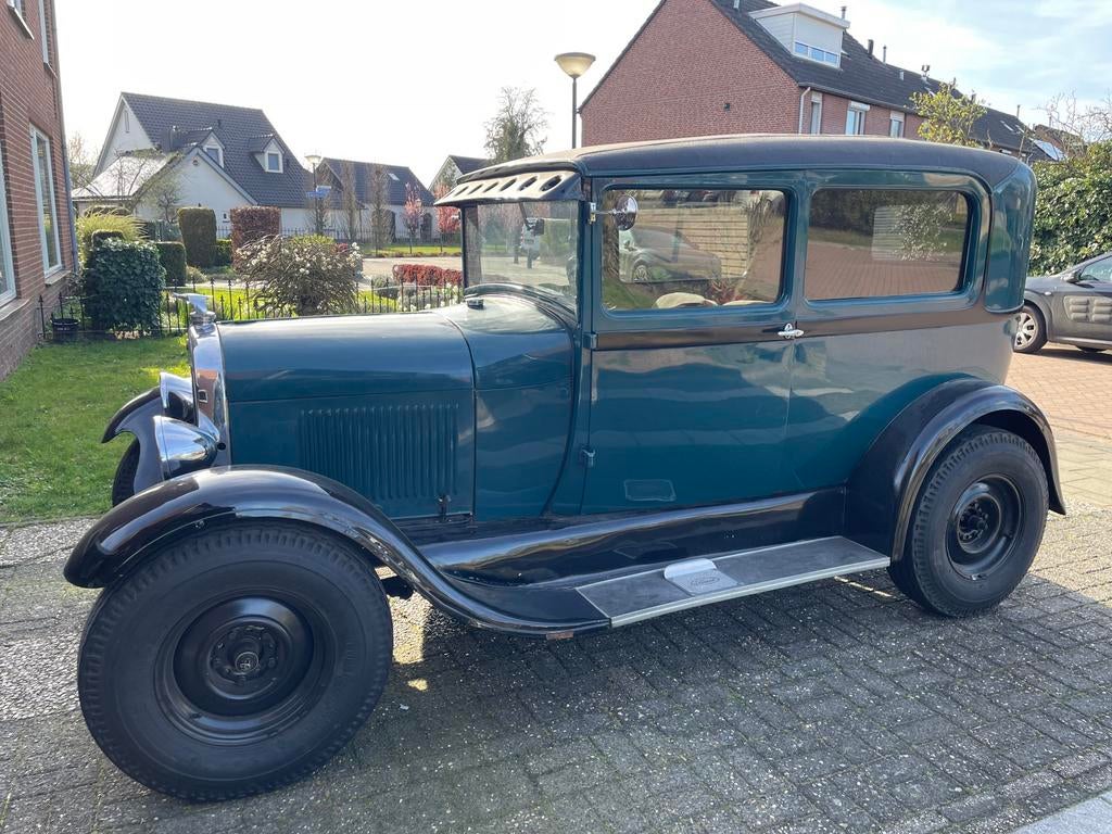 Ford 1928 Model-a tudor sedan (hotrod), Particulier, Te koop