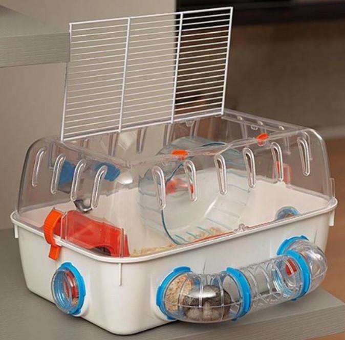 HAMSTERKOOI SLECHTS 47,50 EURO (+GRATIS LIDL MINI), Dieren en Toebehoren, Kooi, Minder dan 75 cm, Ophalen, Minder dan 60 cm