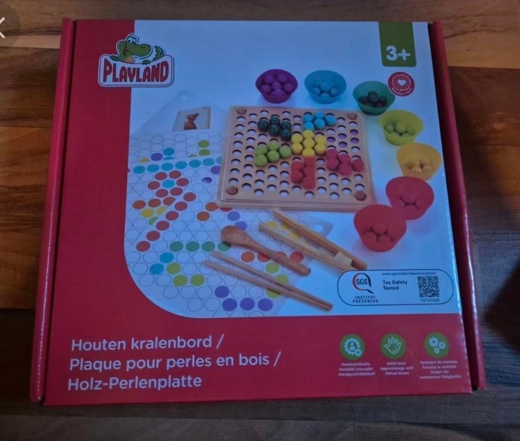 Playland Houten kralenbord, Ophalen of Verzenden