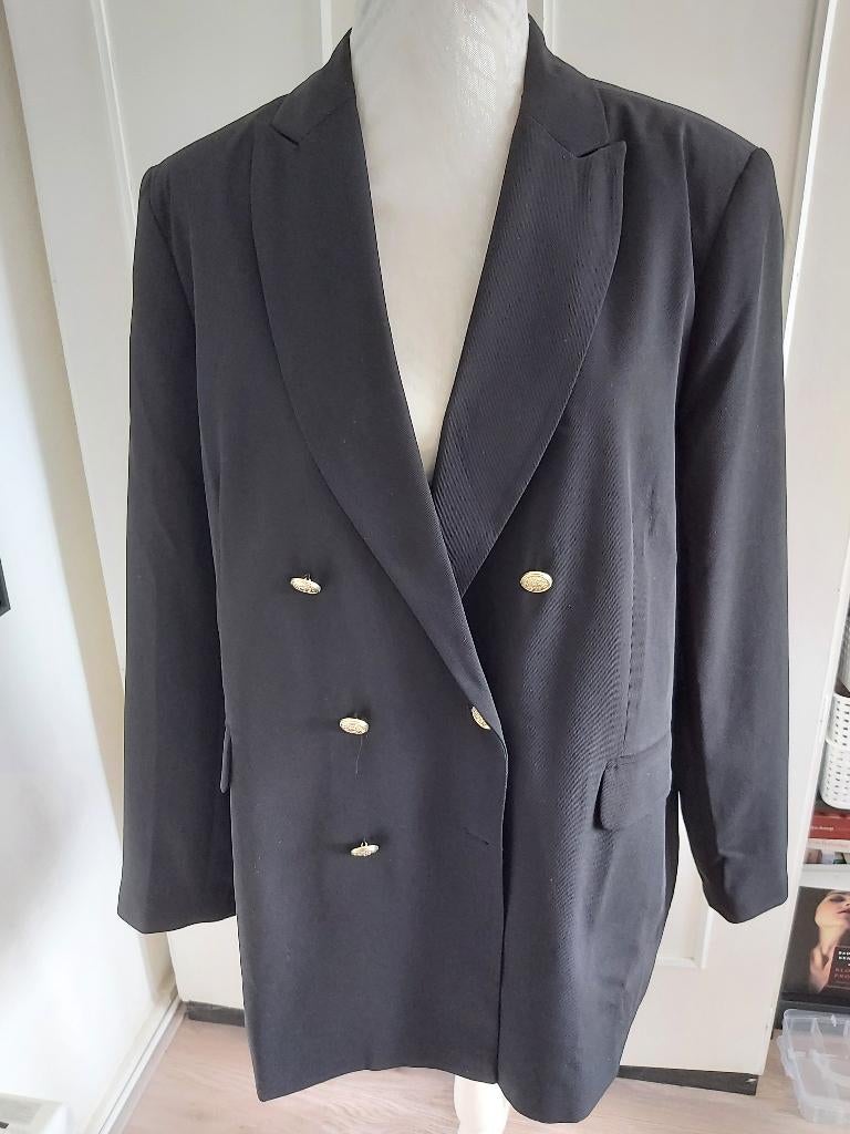 JASJE/ BLAZER, Kleding | Dames, Jasjes, Kostuums en Pakken, Verzenden, Zwart, Maat 42/44 (L), Nieuw