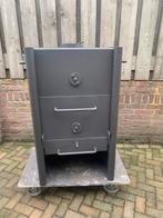 Harrie Leenders houtkachel, Huis en Inrichting, Ophalen, Houtkachel, Zo goed als nieuw, Vrijstaand