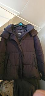 Zara Puffer Jas Zwart Maat XS, Ophalen of Verzenden, Zo goed als nieuw, Maat 34 (XS) of kleiner, Zara