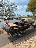 Maassloep 590 honda 20pk NIEUW black on black luxe opties!, Watersport en Boten, 10 tot 30 pk, Ophalen of Verzenden, Zo goed als nieuw