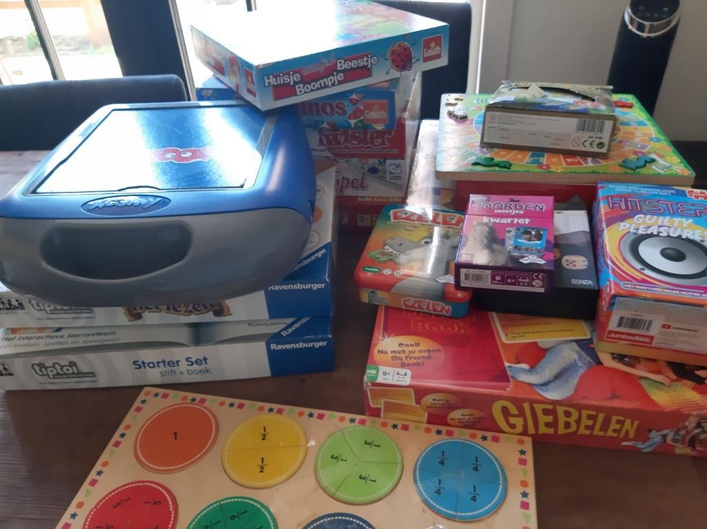 Grote partij spellen – alles in één koop!, Ophalen