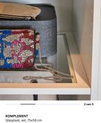 IKEA KOMPLEMENT Glasplaat en Uittrekbare Plank 75x58 cm, Ophalen of Verzenden, Zo goed als nieuw