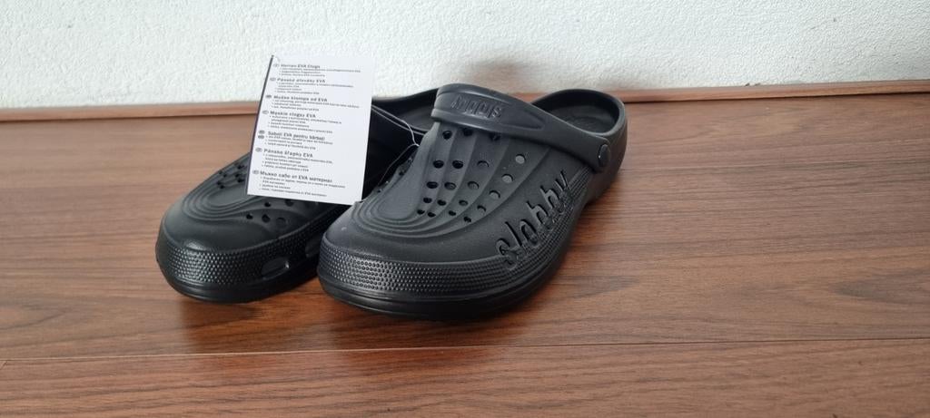 Nieuwe instappers / clogs – zwart maat 43 M/V, Kleding | Heren, Schoenen, Nieuw, Klompen, Zwart, Ophalen of Verzenden
