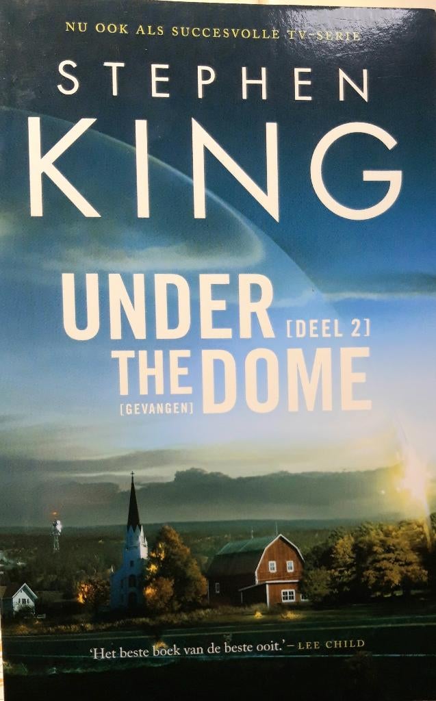 Stephen King UNDER THE DOME gevangen  ZGAN softcover, Verzenden, Zo goed als nieuw